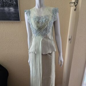 Cambodian Handmade Dress – Elegant Embroidered Traditional Design